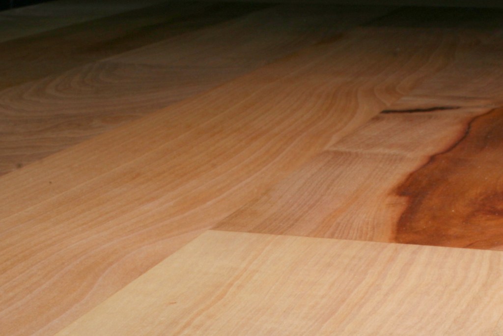 Madrone flooring from Green Mountain Woodworks